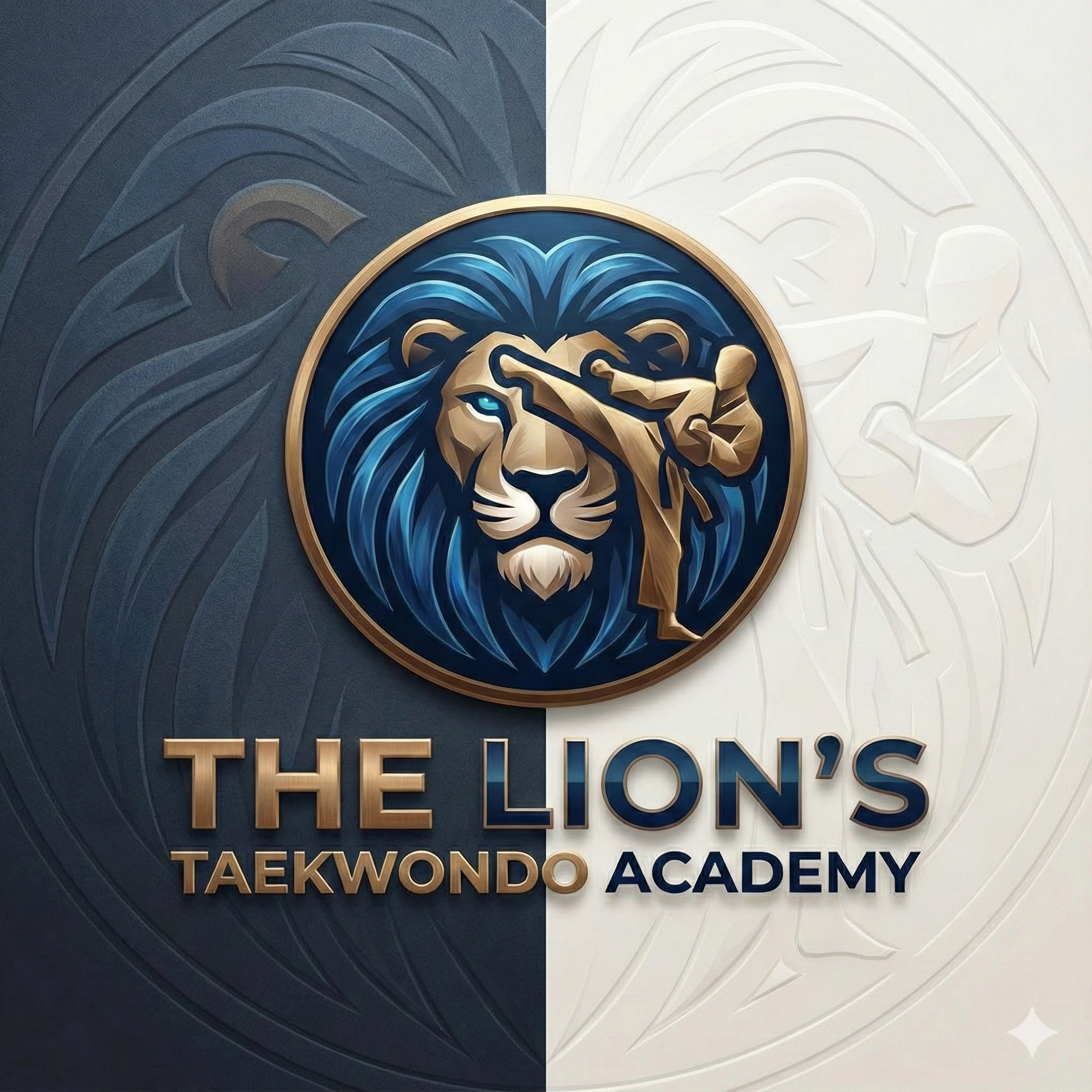 The Lion's Taekwondo Academy Logo